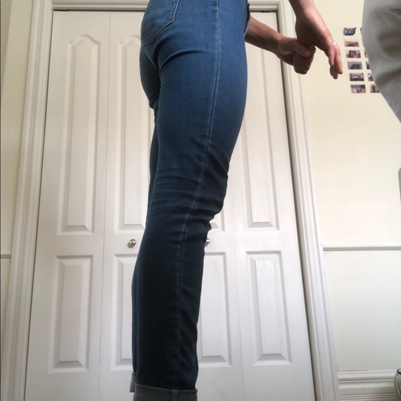 Blue Mid rise Skinny jeans - Picture 4 of 4